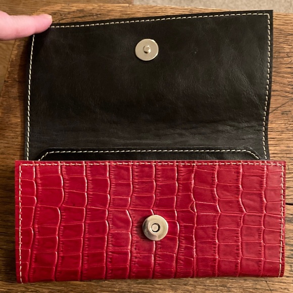 Holy Cow Couture Croc Bandit Wallet, Mini & Baby Buckaroo & Tassel Bundle w/DB - Picture 2 of 6